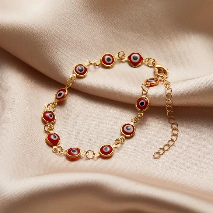 Bracelet porte-bonheur turquie mauvais œil pour femmes et hommes