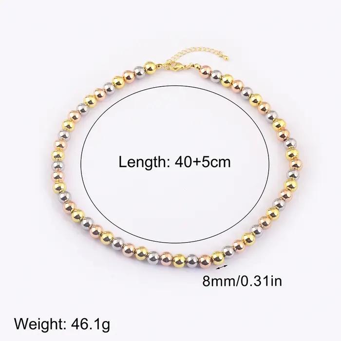 Nidin – collier de perles colorées pour femmes