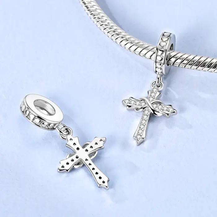 Breloque en Argent Sterling 925 Sertie de Zirconium Blanc Inspirée de la Culture Japonaise Idéale pour Bracelet Faire Fille Bijoux Occasions Spéciales