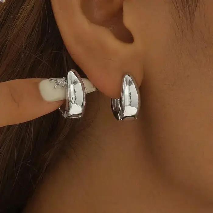 Petites boucles d'oreilles en argent Sterling 925 pour femmes