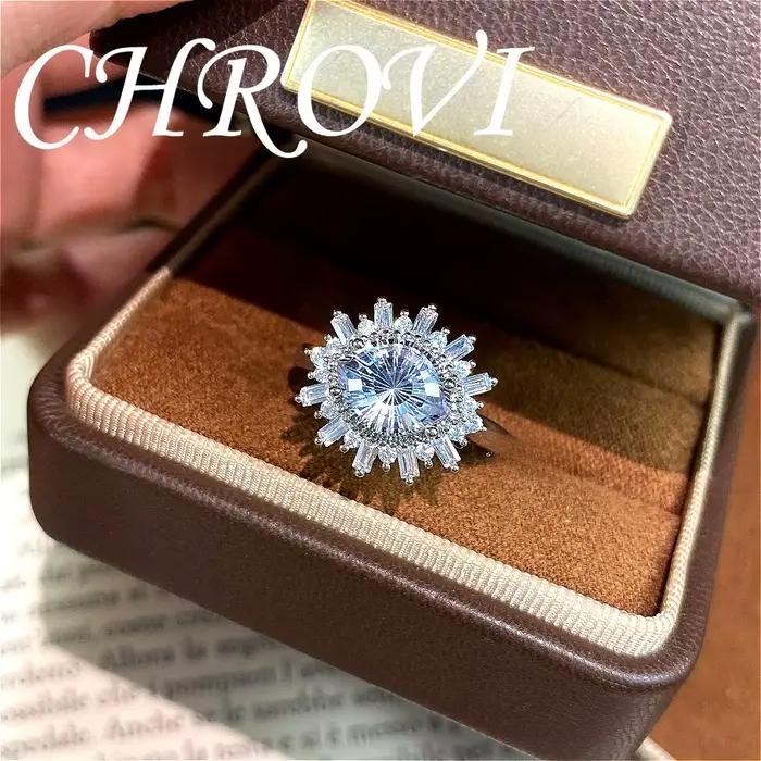 Bague Exquise en Argent Sterling 925 Scintillante et Étincelante