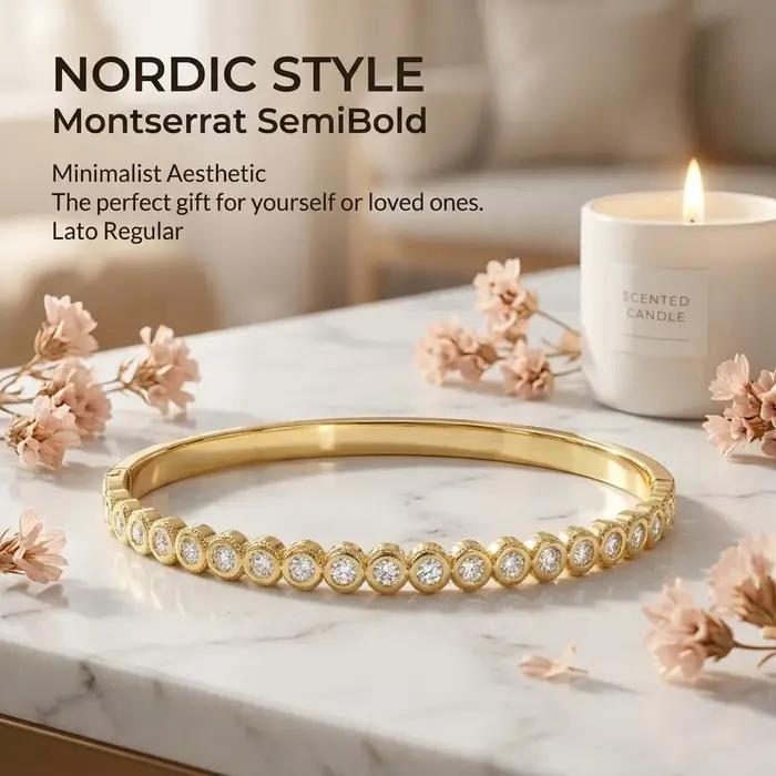 Bracelet élégant en cristal à motif grain de riz