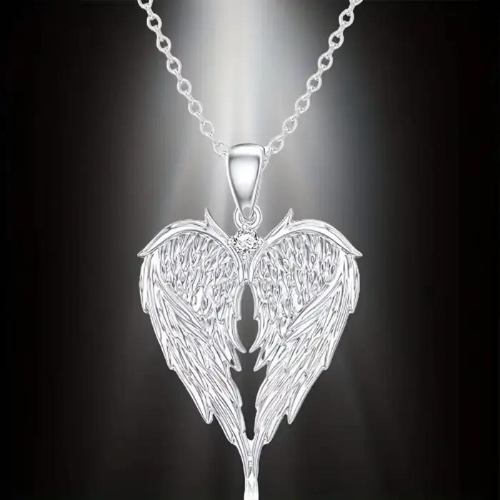 Collier avec pendentif en Zircon pour hommes et femmes