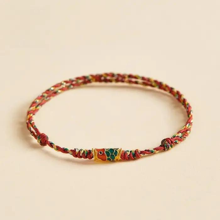 Bracelets porte-bonheur faits à la main pour hommes et femmes
