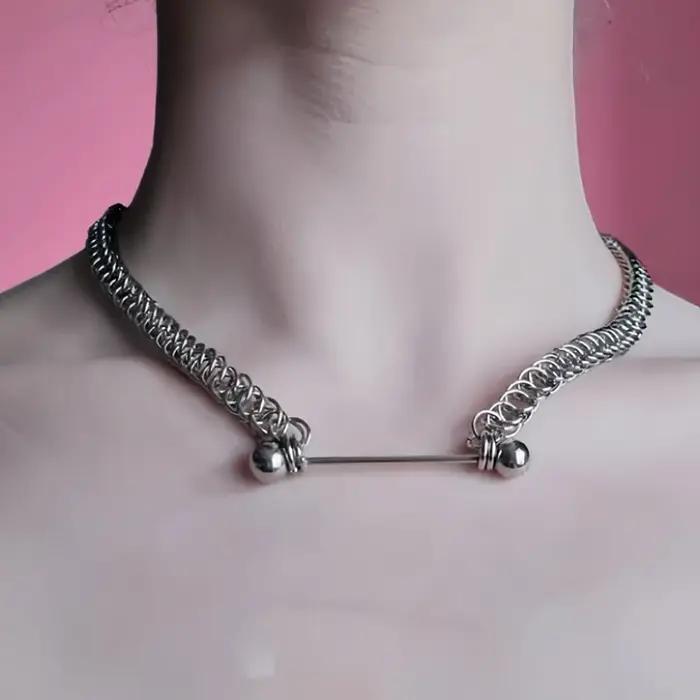 Collier d'épissure de chaîne de bijoux gothiques