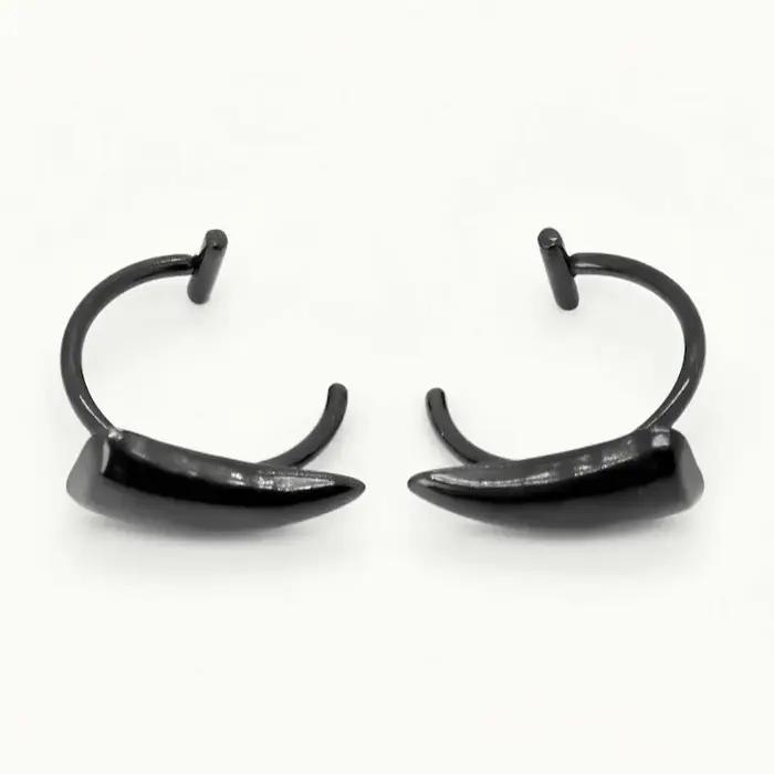 1 paire de faux Piercing personnalisé en acier inoxydable