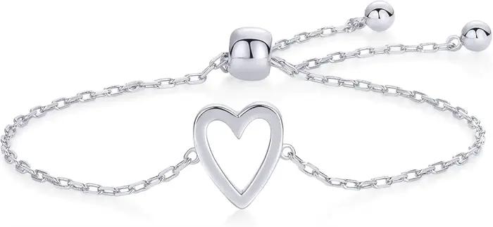 Ensemble de bracelets solitaire en acier inoxydable plaqué or 14 carats pour femmes, breloques en forme de cœur assorties, meilleur ami, amitié d'amour réglable
