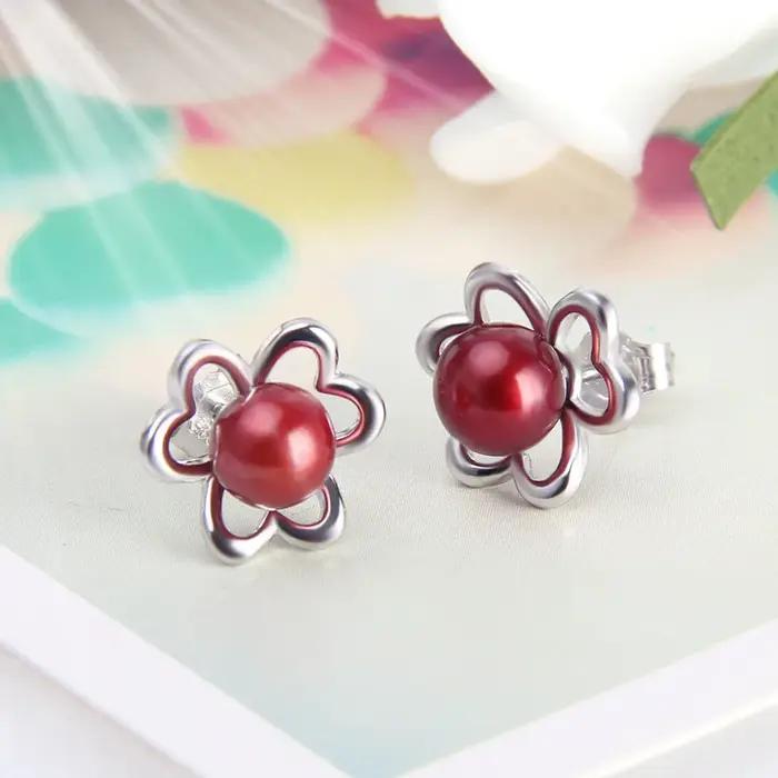 CLICI – boucles d'oreilles trèfle en argent Sterling 925 pour femmes