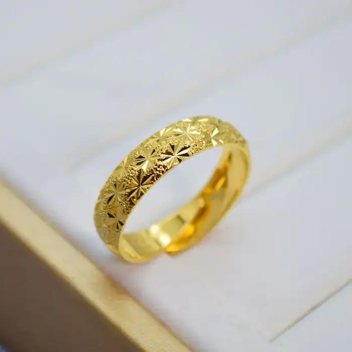 Bague en or 14K pour hommes et femmes, bijoux fins de fiançailles, de mariage, de luxe, gypsophile,