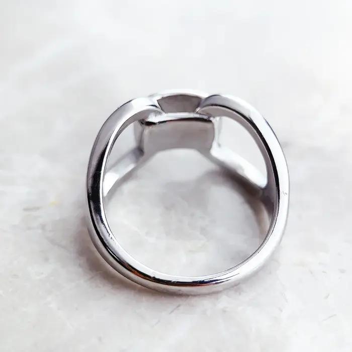 Bague Propre Moderne Chic Géométrique