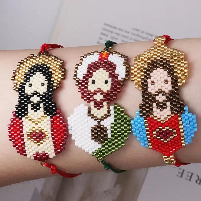 BLUESTAR – bracelet jésus fait à la main pour femmes