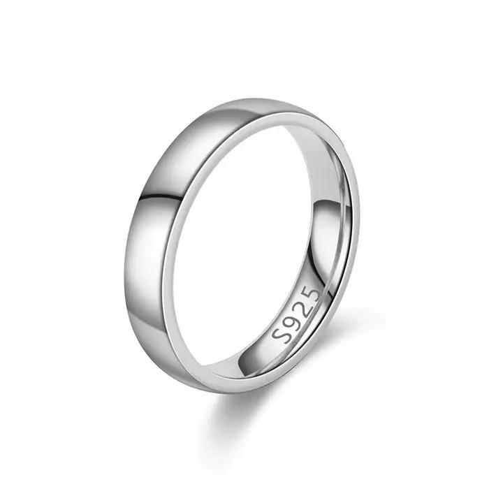 Bague plaquée or couleur mode femme Simple Couple