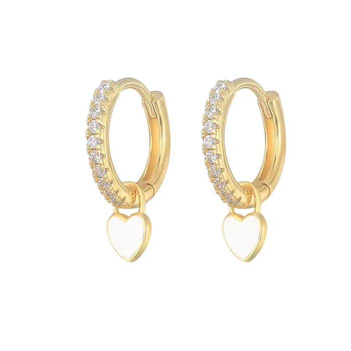 BOAKO boucles d'oreilles pour femmes 2021 tendance Pendientes Plata 925 boucles d'oreilles en argent
