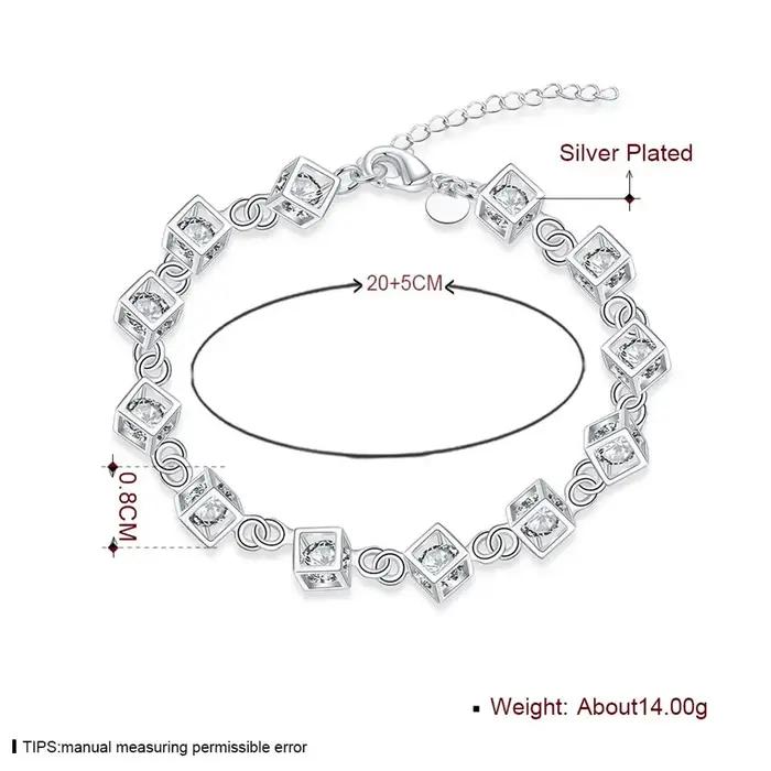 Bracelet en argent regardé 925 pour hommes et femmes, nouveau design, fournisseur de bijoux
