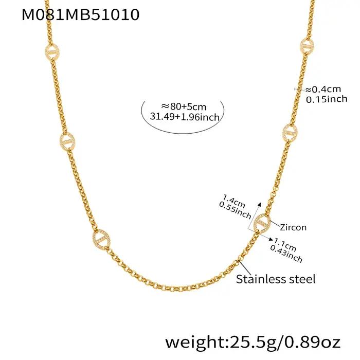 Collier Long de 80cm pour femmes