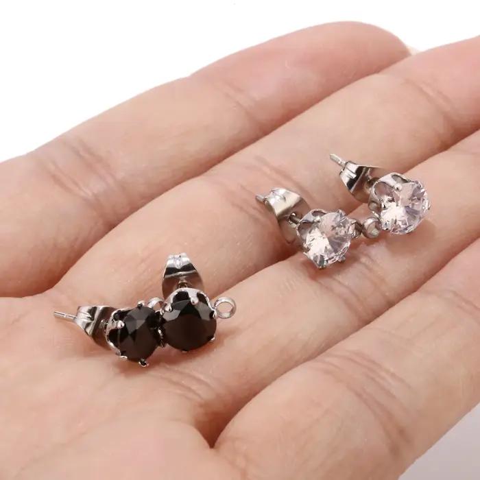 Crochets de boucle d'oreille de couleur or pour femmes