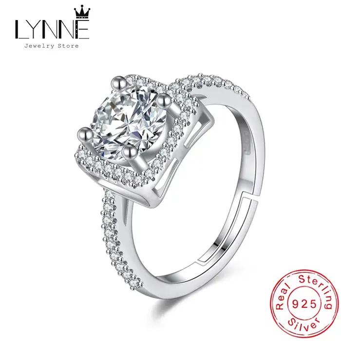 Circnne-Bague de Rhen argent regardé 925 pour femme