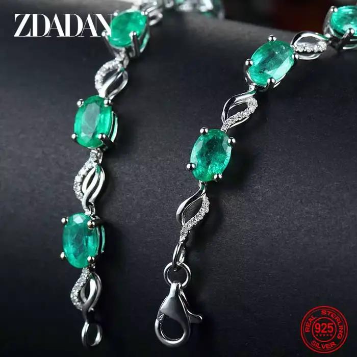 ZDADAN – Bracelet en argent Sterling 925 pour femmes