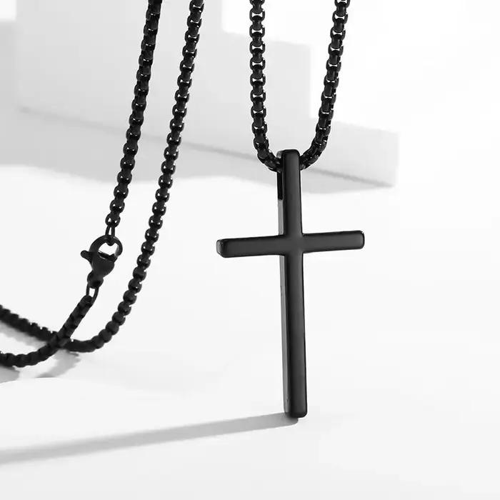 Collier Simple et religieux chrétien pour femmes et hommes