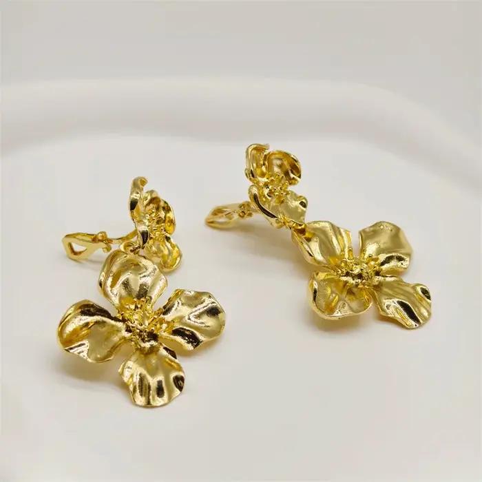 Boucles d'oreilles à clip non percées pour femmes