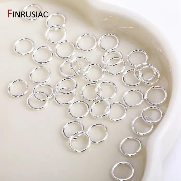 Anneaux de saut plaqués or 18 carats pour la fabrication de bijoux