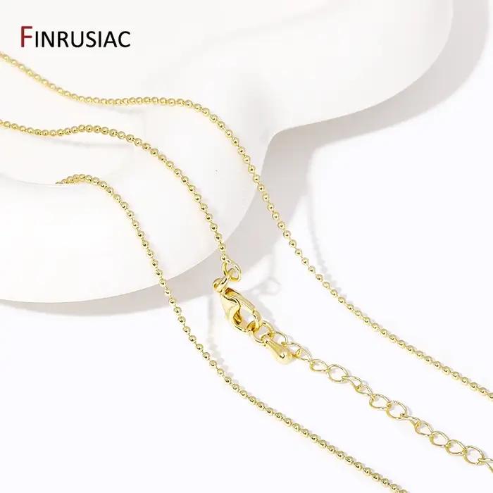Collier à chaîne à billes de 1
