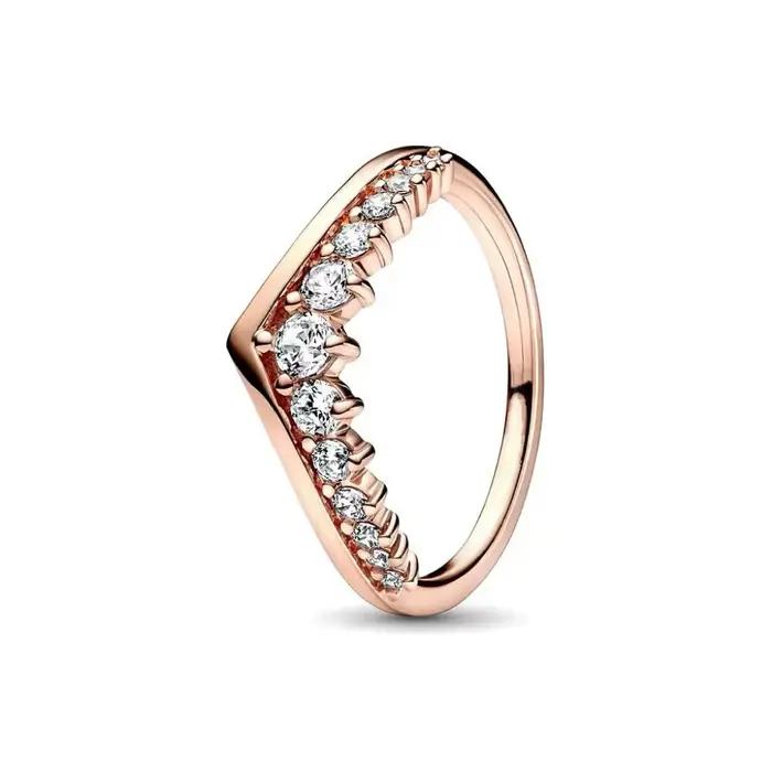 Bague Sun Star avec nœud en forme de flocon de neige scintillant, bijoux en argent pur S925 pour femmes, adaptés aux cadeaux de la Saint-Valentin