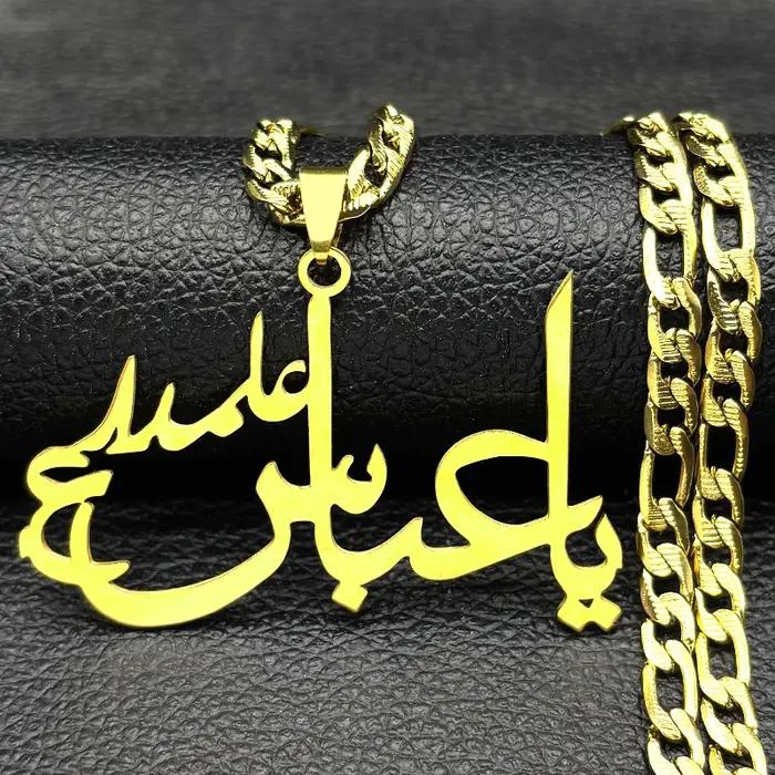 Pendentif Hai Chai en acier inoxydable collier avec symbole religieux pour femmes hommes occasions spéciales