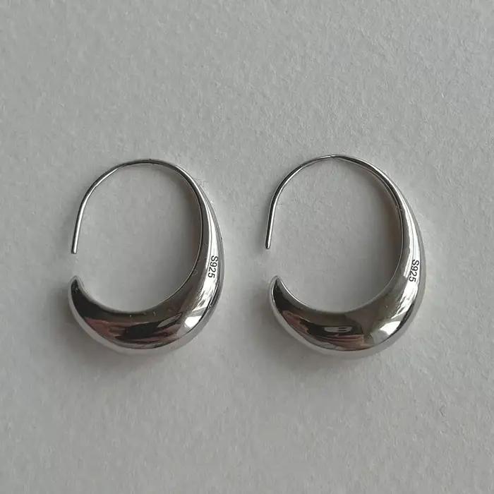 BF CLUB – boucles d'oreilles en argent Sterling 925 pour femmes et filles, bijoux tendance, Sexy, à