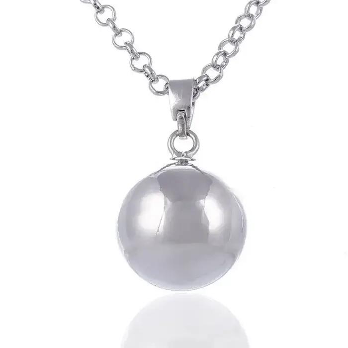 Collier boule d'harmonie brillant de grossesse