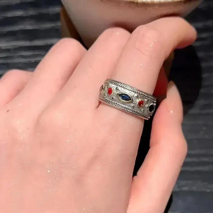 Bagues de Style palais de luxe légères de haute qualité pour femmes