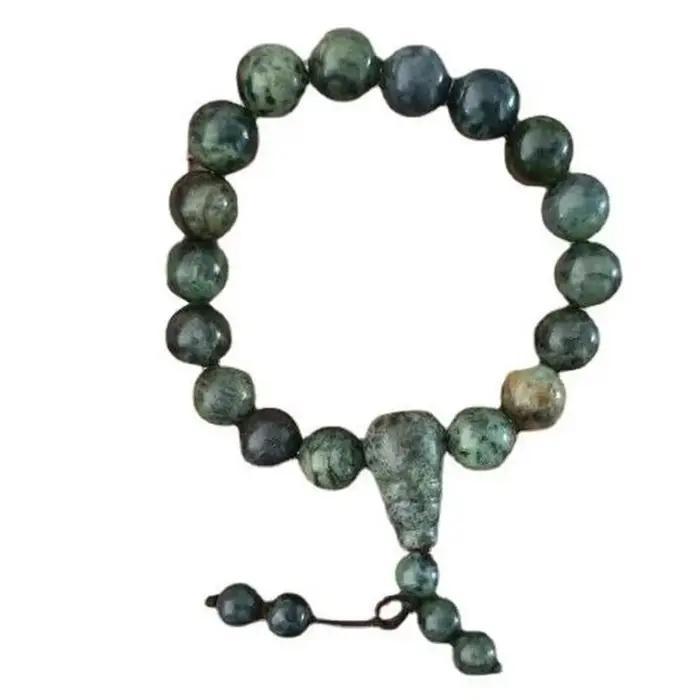 Bracelet en pierre de Jade tibétain naturelle