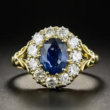 Bagues de luxe en pierre précieuse aigue-marine pour femmes, couleur or, bijoux en argent, Vintage,