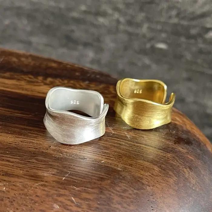 Bagues en argent Sterling 925 pour femmes et hommes