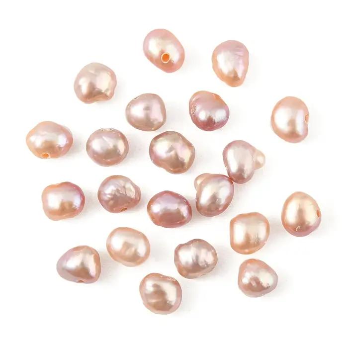 Perles de culture d'eau douce naturelles baroques Keshi pour bijoux personnalisés occasions spéciales femmes artisanat