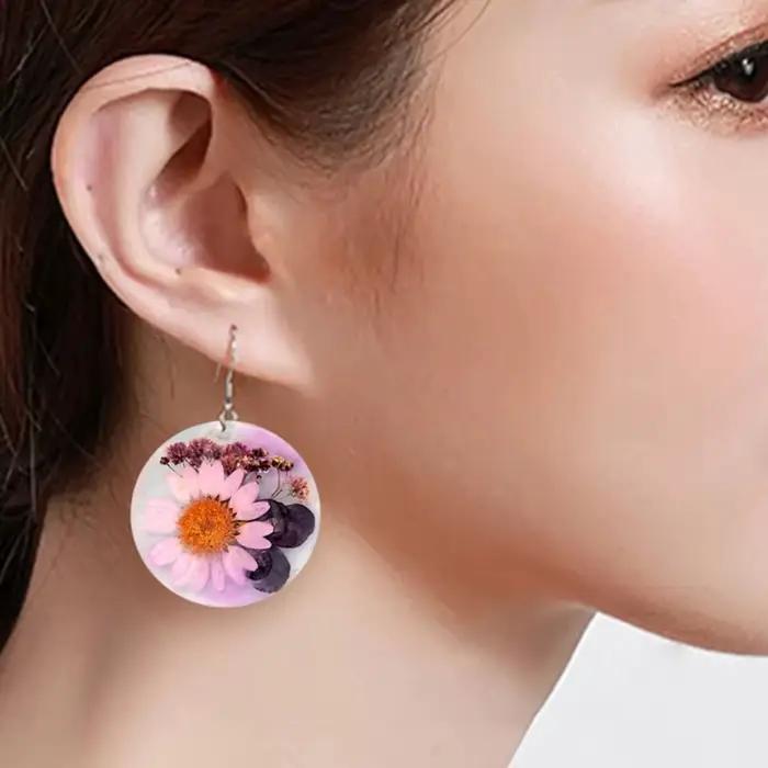 Moule boucle d'oreille en résine cristal époxy