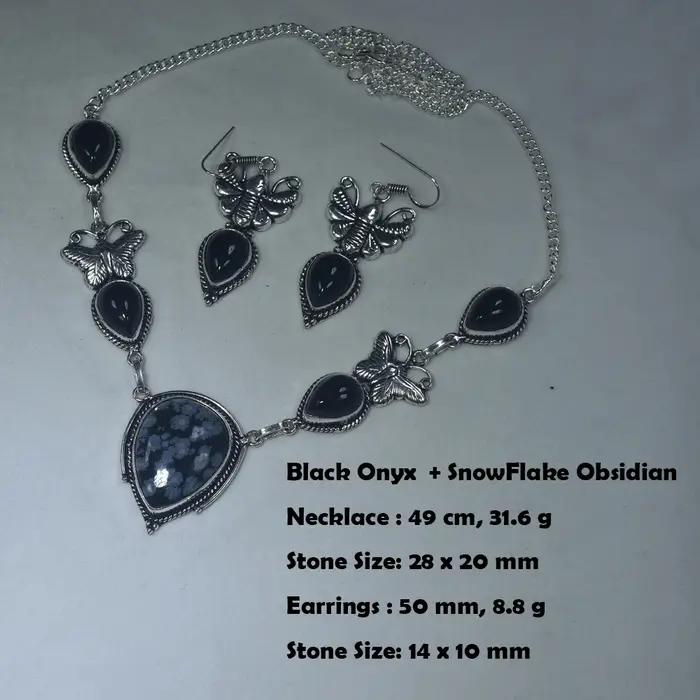 Bijoux de mode, collier en pierre de lune véritable