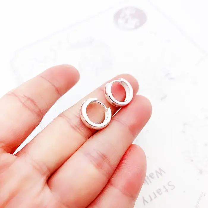 Boucles d'oreilles créoles articulées