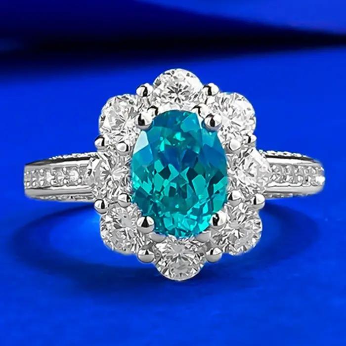 Wong Rain – bague en argent sterling 100% 925
