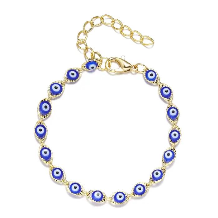 Bracelets porte-bonheur turc mauvais œil pour femmes et hommes