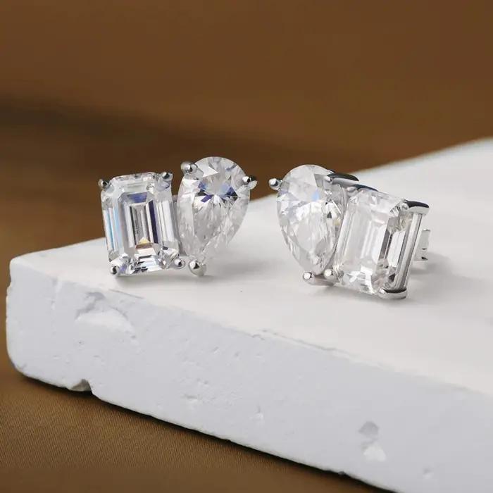 Rrjzz Boucles d'oreilles clous pour femme