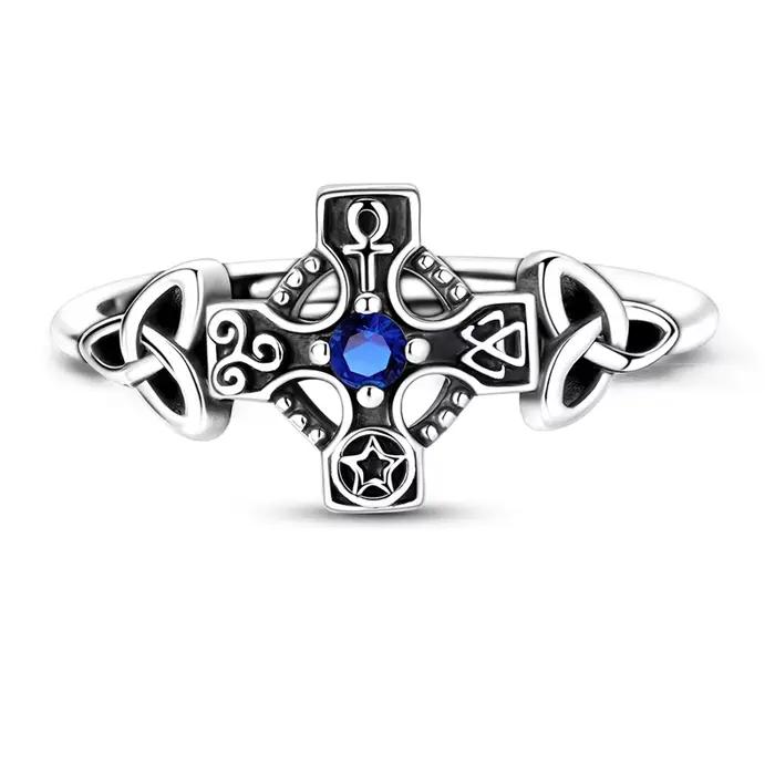 Bague en argent sterling 925 sertie de zirconium blanc élégante à offrir pour femme occasions spéciales engagement💍