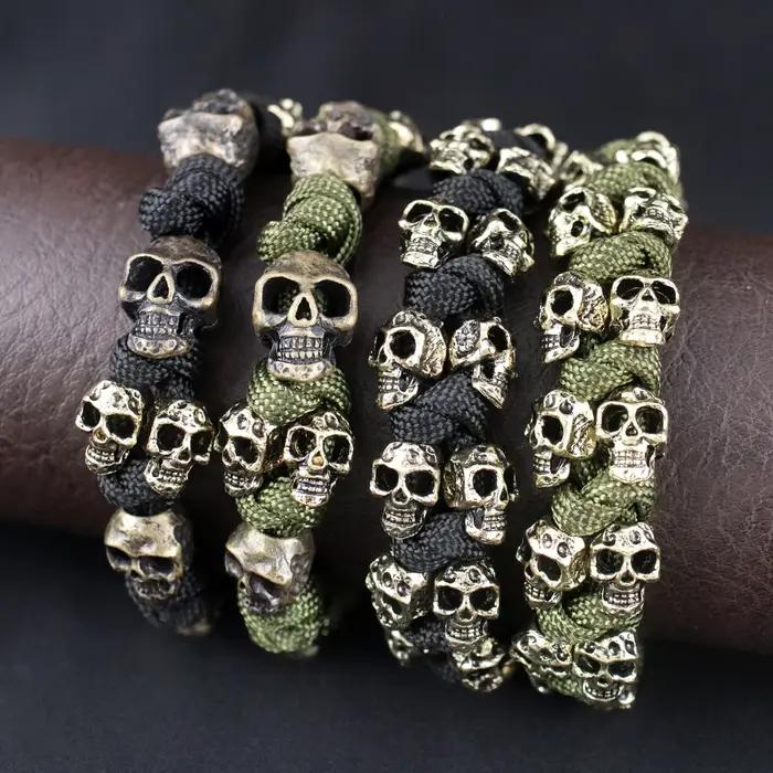 ChimPopméthanol-Bracelets tête de mort pour hommes