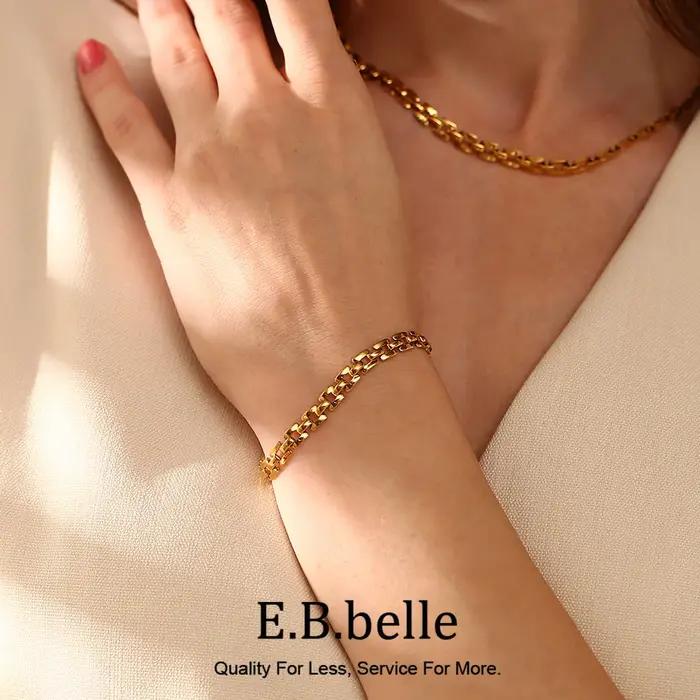 E.B.belle-Bracelets carrés faits à la main JOSION L