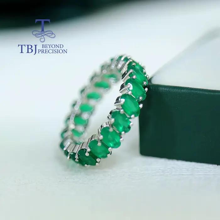 Bague en agate verte naturelle au design classique et magnifique 2026 – Cadeau tendance et luxueux pour femmes et