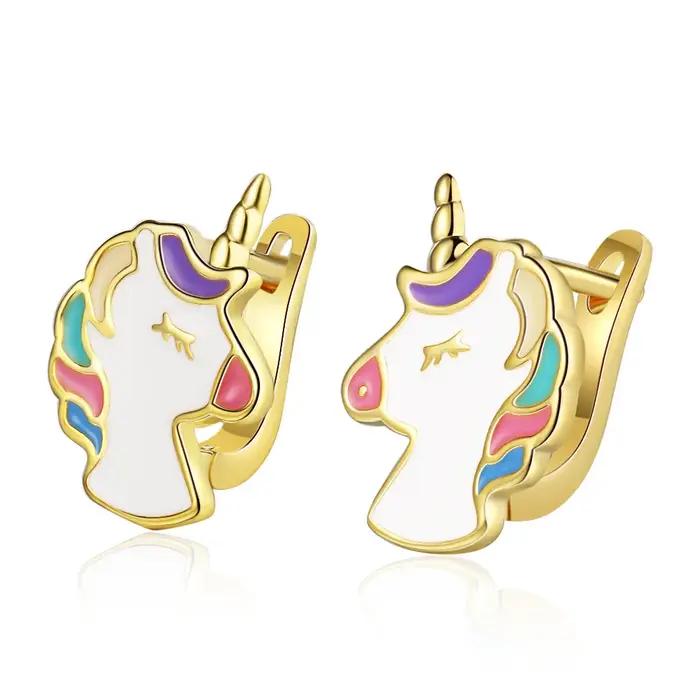 Boucles d'oreilles en argent Sterling 925 véritable