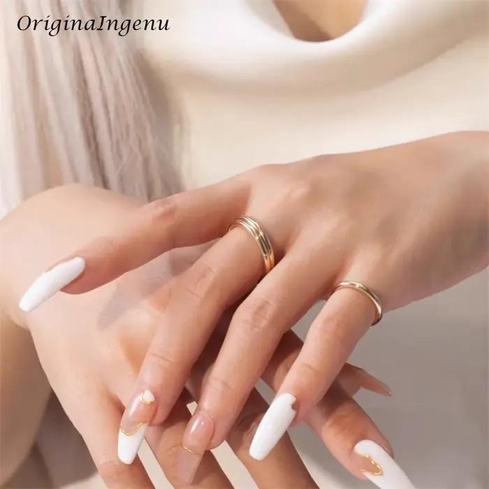 Bague en or rempli 14K personnalisée pour femmes, élégante et résistante au ternissement, idéale pour les soirées et les occasions spéciales