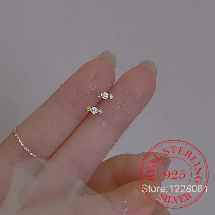 Boucles d'oreilles en argent Sterling 925 pour femmes
