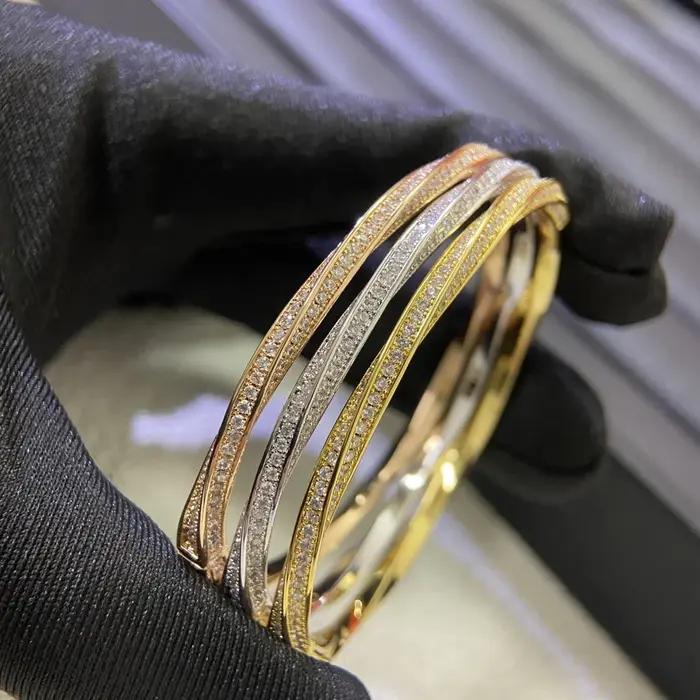 Bracelet classique en argent 925 de haute qualité