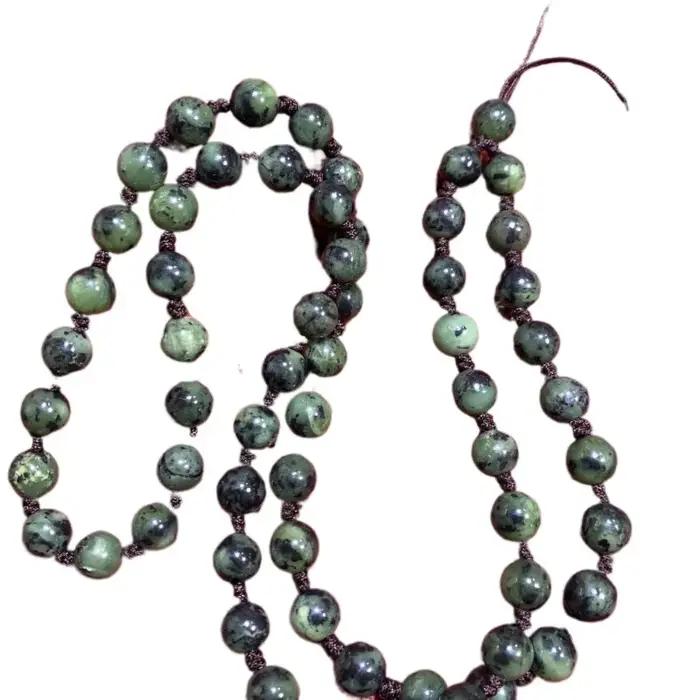 Pendentif en pierre de roi de médecine naturelle, bijoux de collier de Bracelet multi-cercles simples classiques
